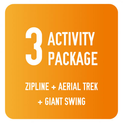 3 - Skywire, Aerial Trek & Giant Swing Voucher