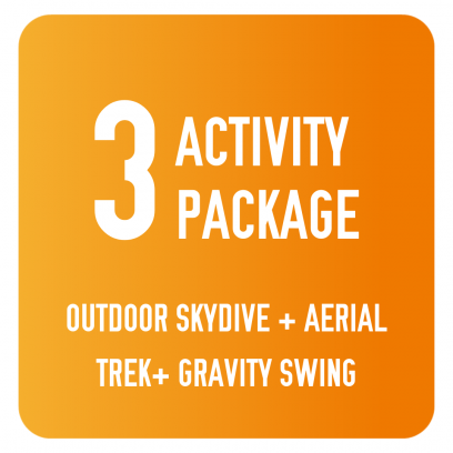 3 - Aerial Trek, Giant Swing & Outdoor Skydive Voucher