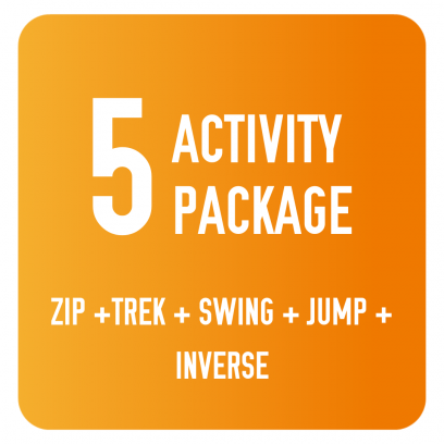 5 - Zip, Trek, Swing, Jump & Inverse Voucher